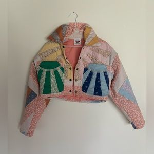 PSYCHIC OUTLAW PATCHWORK QUILT JACKET